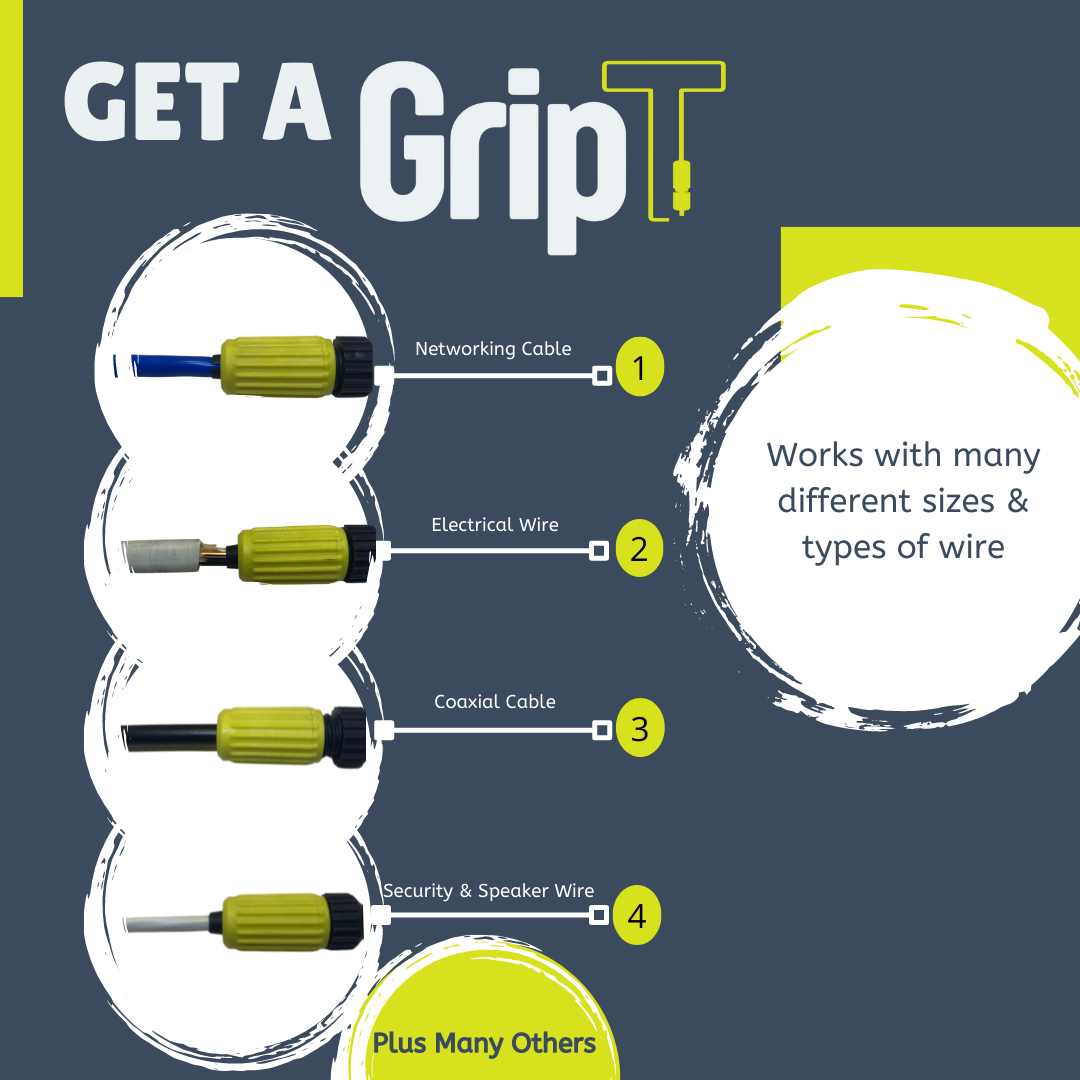 Pulling Wire Just Got Easier with GripT Contractor 10-Pack